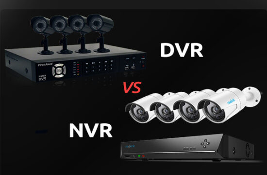 4-channel video recorder (DVR or NVR)