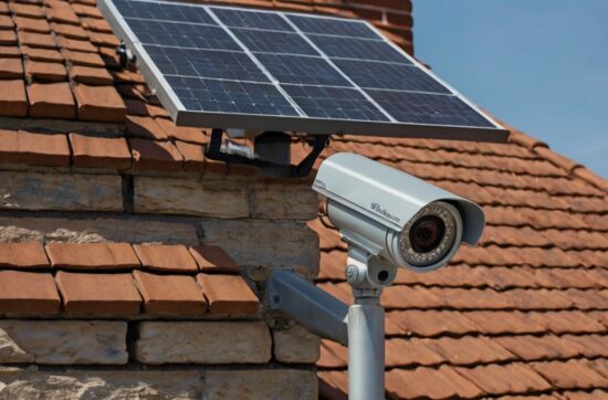 solar security cctv cameras