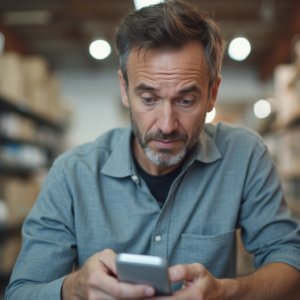 man reading The Truth About Home Security Systems