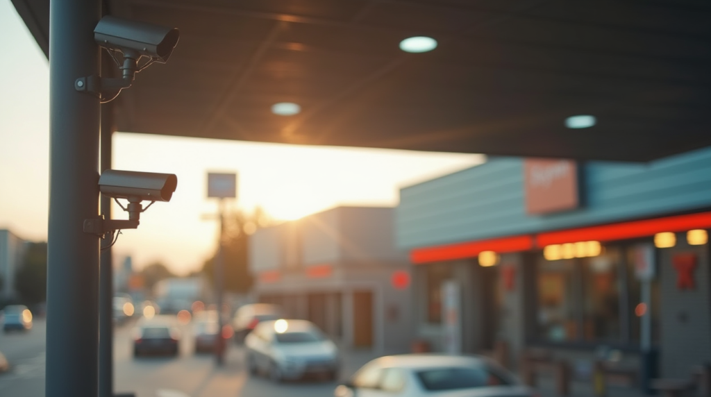 security cameras in restaurant