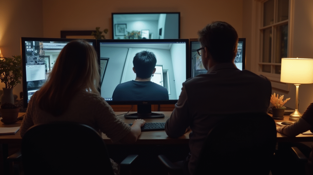 remote monitoring surveillance cameras
