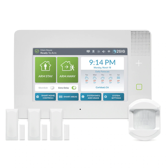 Smart Intrusion Alarm system 2Gig Edge panel