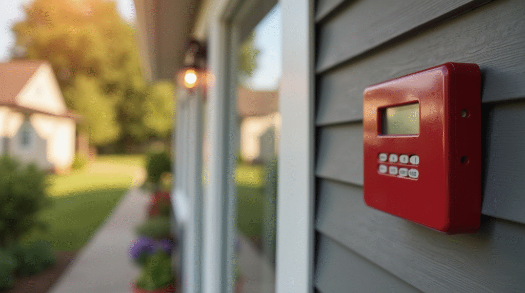 fire alarm system home security 