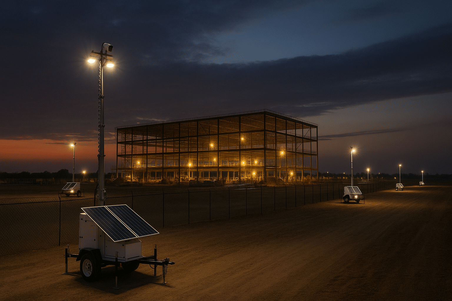 Best Construction Security Camera Systems for Large Sites