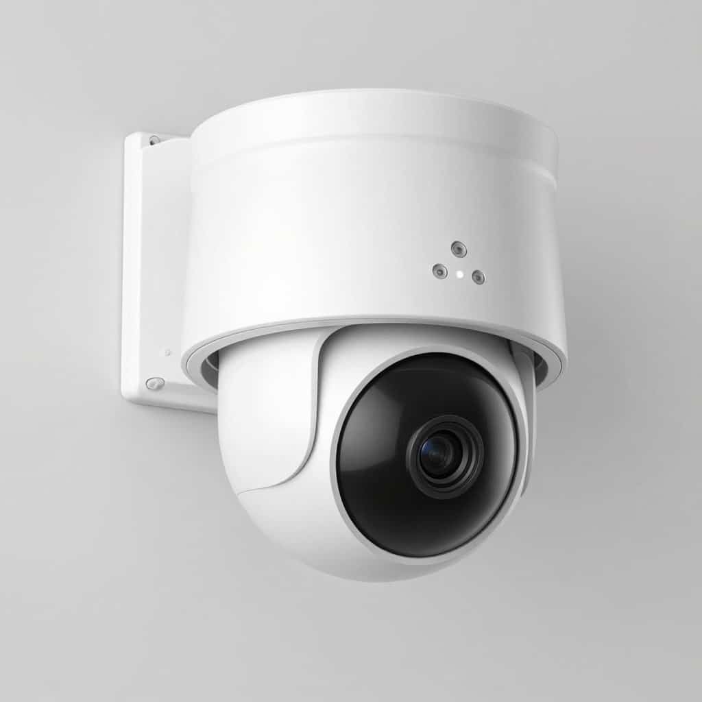 IP network security camera with advanced features