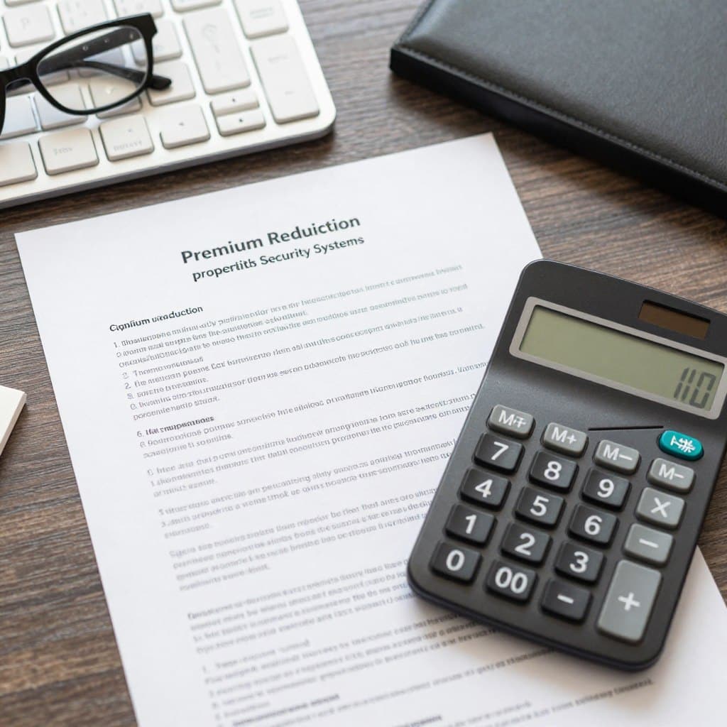 Insurance benefits from security camera installation